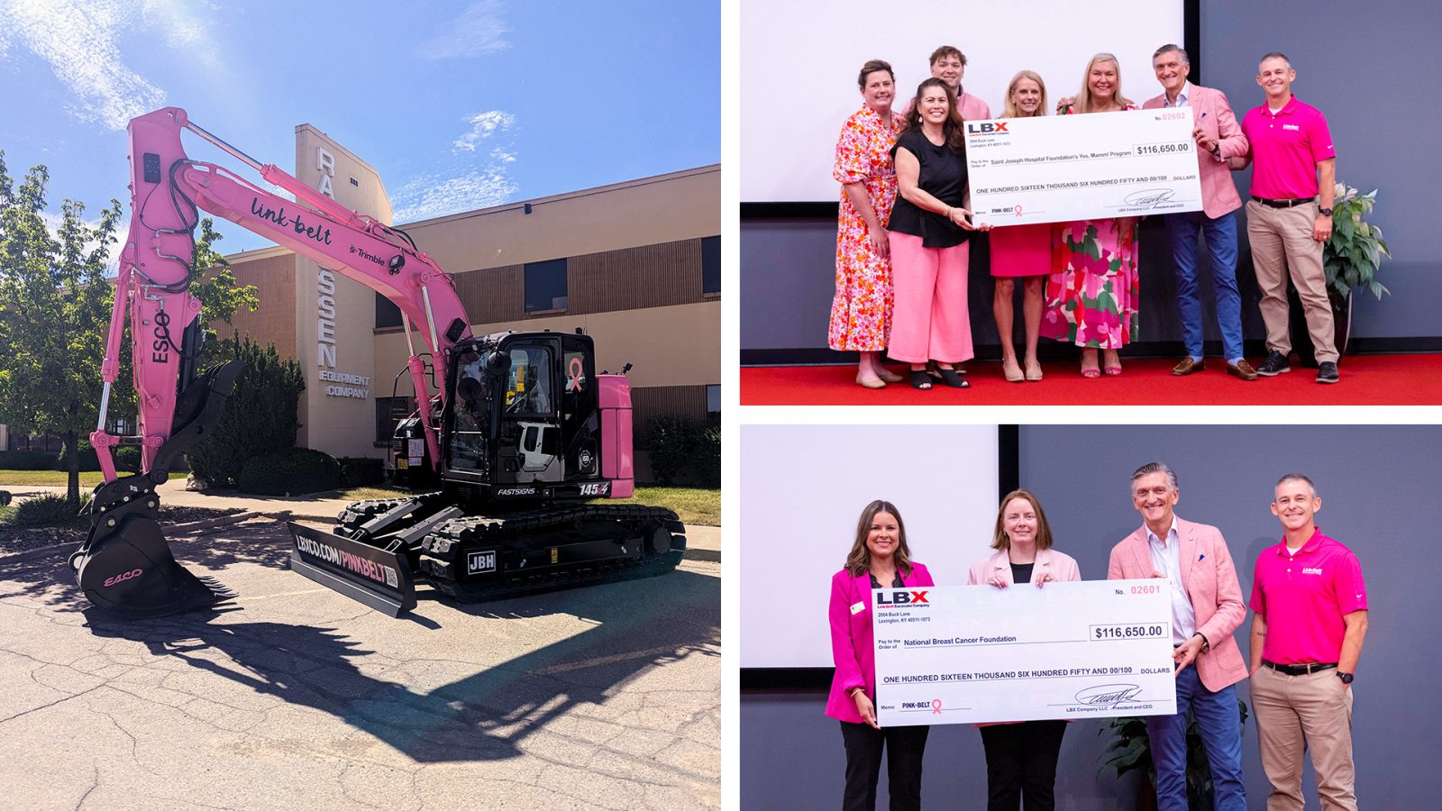 Pink-Belt Donation